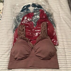 Rhonda Shear seamless bra.